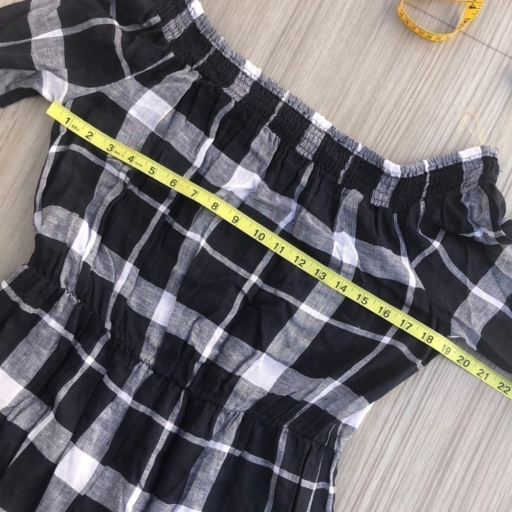 Plaid Dress New with tags Size Medium - Picture 7 of 10
